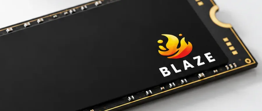 Blaze NVMe Gen 4 close-up